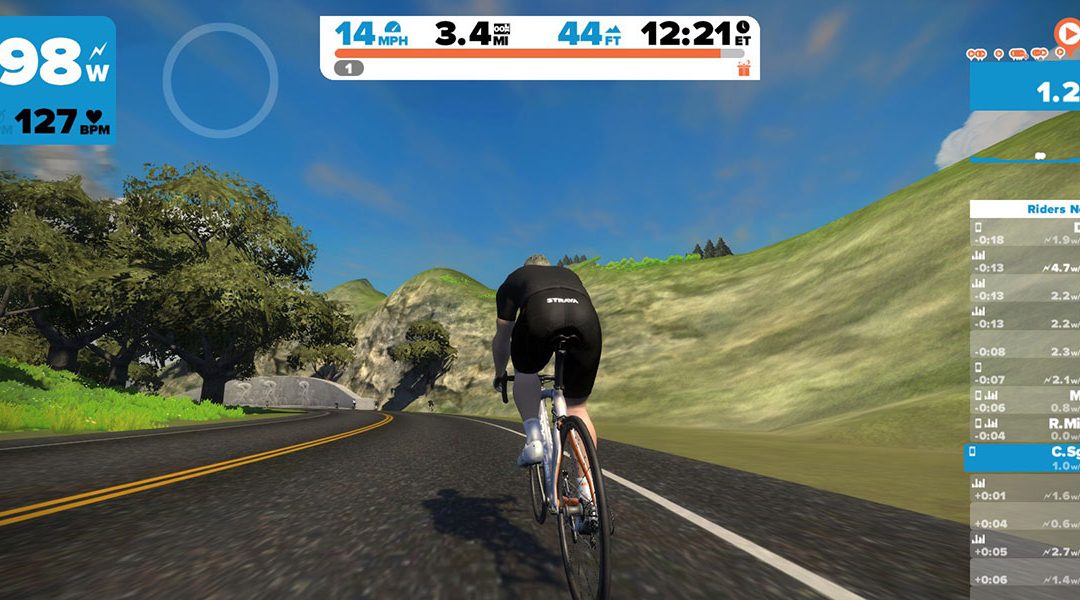 Zwift – a new way of indoor cycle training.
