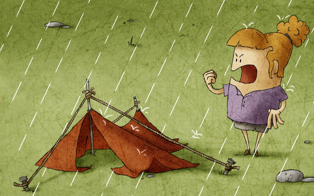 Staying Dry in Your Tent