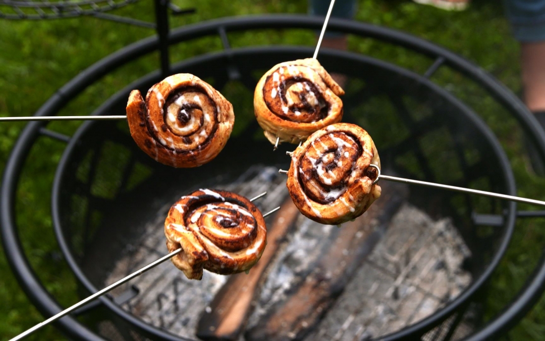 Campfire Cinnamon Rolls